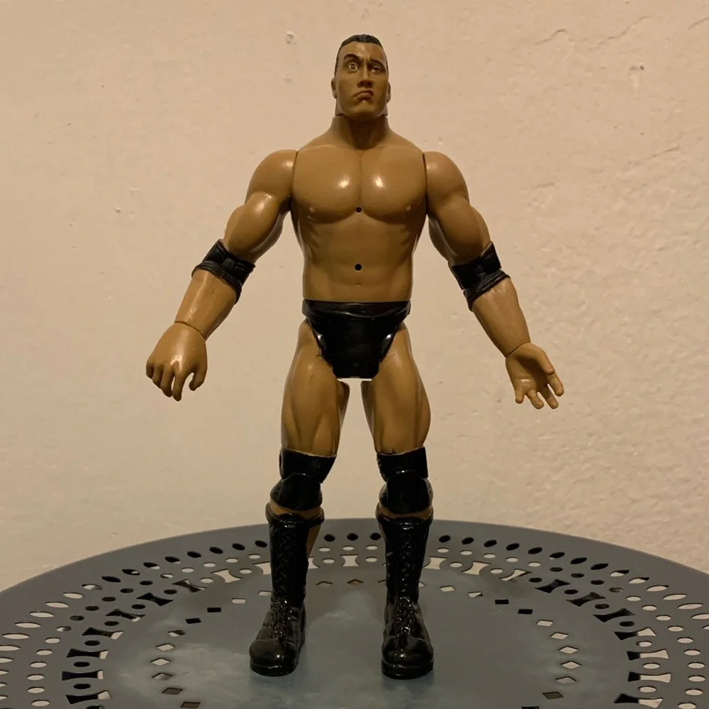 The Rock 2001 WWE Back Talking Slammers Jakks Pacific Figure - Picture 1 of 7